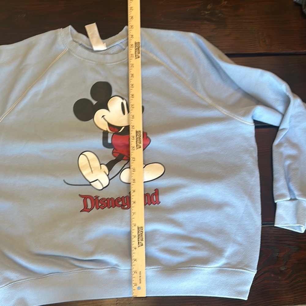 Disney Blue Crewneck Sweater with Mickey Mouse Design - Picture 2 of 10